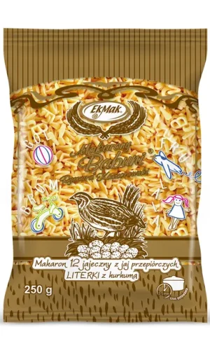 Przepiórcze Literki 250g